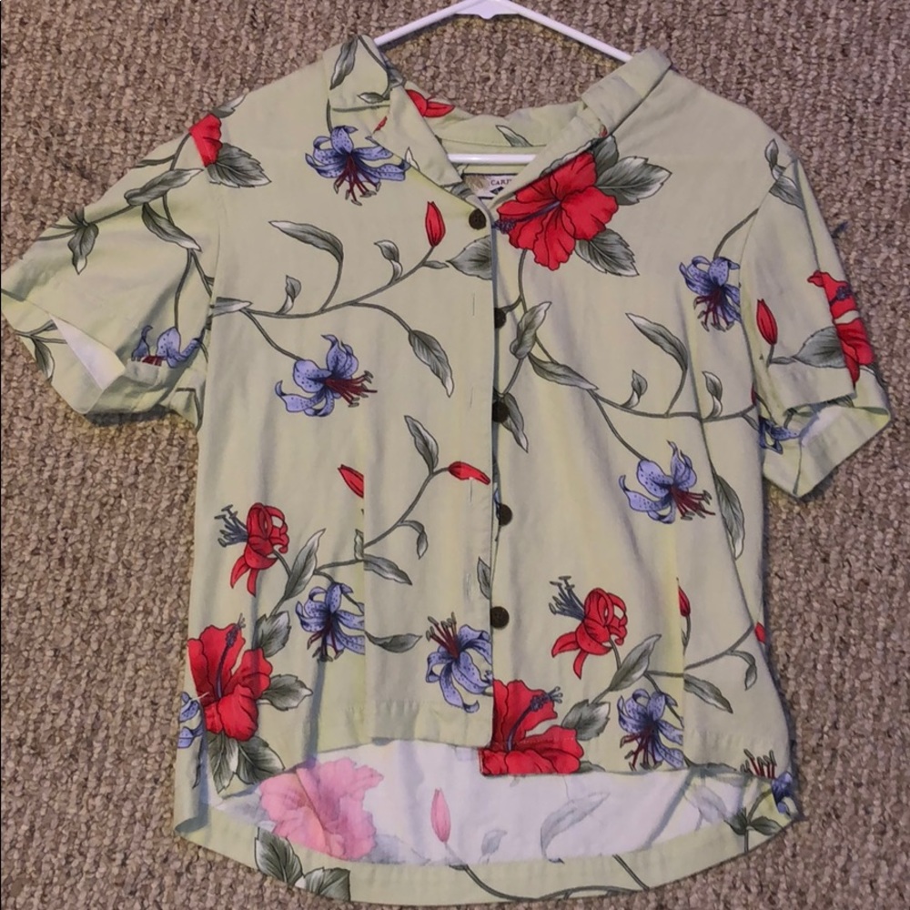 Hawaiian Button Down